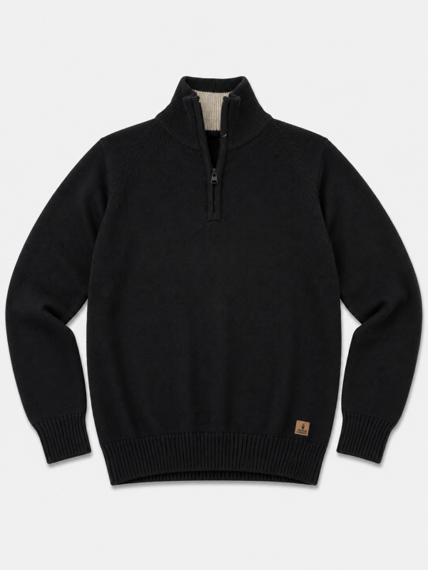 Sweater medio cierre Finger Crossed